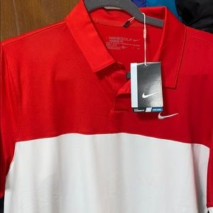 Nike Red Golf Polo